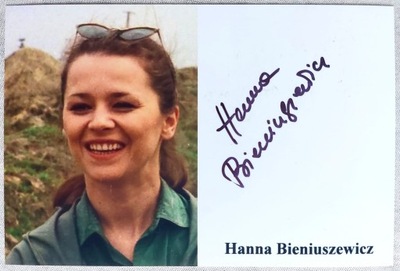 HANNA BIENIUSZEWICZ - Autograf- Przemek Dzieciom