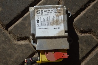 Skoda octavia ii модуль air bag 1k0909605aa фото №1