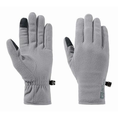 Rękawice polarowe ciepłe lekkie Jack Wolfskin REAL STUFF GLOVE XL