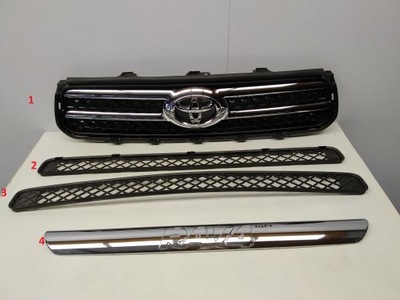 06- toyota rav4 решітка радіатора решітка радіатора решітка бампера перед iii iv перед молдинг rav фото №1