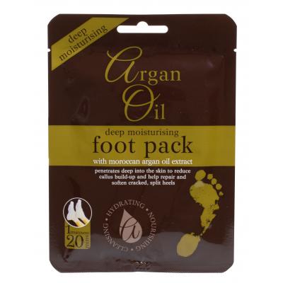 Xpel Argan Oil Deep Moisturising Foot Pack 1 szt dla kobiet Maseczka do nóg