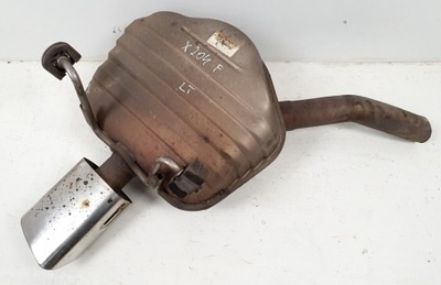 Гаситель конечный выхлоп левый mercedes glk x204 cdi фото №1