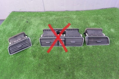 Решётка обдув часы kpl vw passat b7 usa фото №1