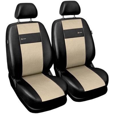 FORRO UNIVERSALES EKOSKORA PARTE DELANTERA 1+1 X-LINE COLOR BEIGE PARA PEUGEOT 607  