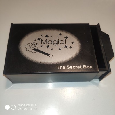 Magic Box Secret Magiczne pudełko Sztuczki Znika