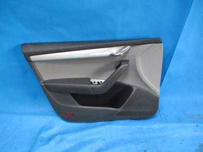 Обшивка дверь левый передний skoda octavia iii фото №1