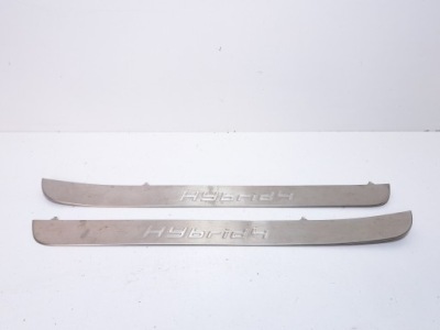 Peugeot 3008 i молдинг хромированная накладка порог перед левая правая hybrid фото №1