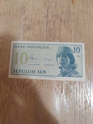 Indonezja - 10 Sen - 1964 - UNC