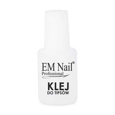 EM Nail klej do tipsów z pędzelkiem 10 g