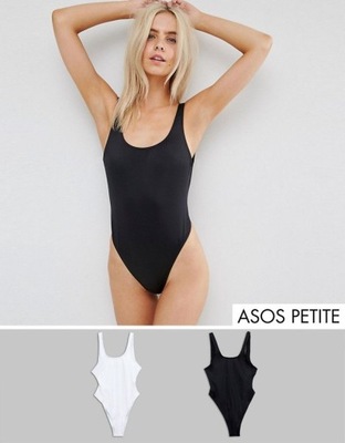 ASO PETITE DWUPAK KONTRASTOWYCH MONOKINI (38)