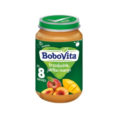 BoboVita Brzoskwinie, jabłka i mango 190g
