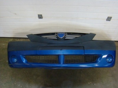 Бампер передній решітка радіатора te61g dacia logan i фото №1