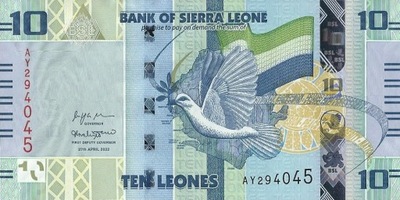 Sierra Leone - 10 Leones - 2022 - P37 - St.1