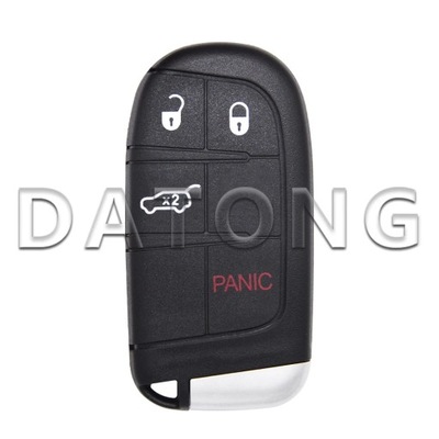 DATONG WOLRD CAR KEY SHELL CASE PARA JEEP GRAND CHEROKEE DODGE JOURNE~58321  