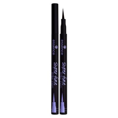 Essence Super Fine Liner Pen 1 ml dla kobiet Eyeliner 01 Deep Black