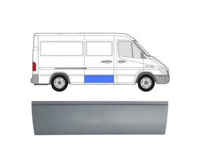 MERCEDES SPRINTER 02.95-02.00 TAISYMO DETALĖ DURYS 