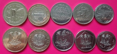 SYRIA zestaw 5 monet