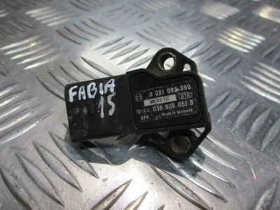 SENSOR DE PRESIÓN MAPSENSOR SKODA FABIA I 1.4 038906051B  