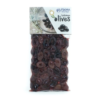 Greckie oliwki ciemne kalamata 250g