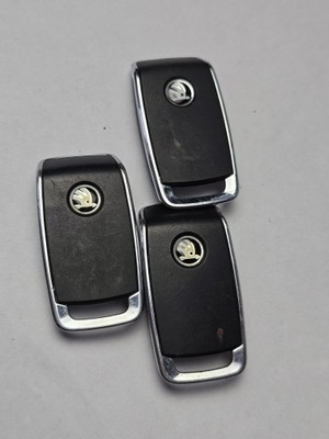 Ключ pilot skoda webasto octavia 3v0963511b фото №1