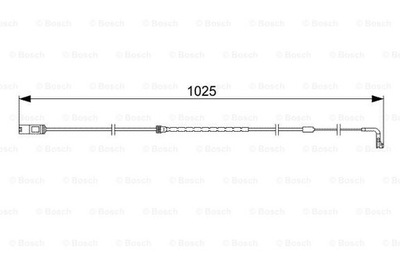 SENSOR ZAPATAS BOSCH 1 987 473 026 1987473026  