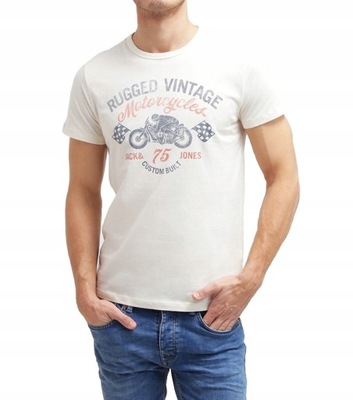 MOTOR t-shirt JACK JONES vintage KOSZULKA nowa S