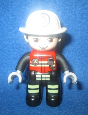 DS NOWE Lego Duplo figurka pan strażak