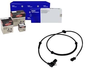 Датчик швидкості обертання колеса abs [delphi ham] фото №1