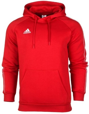 Bluza ADIDAS Czerwona z białym logo r.M CV3337