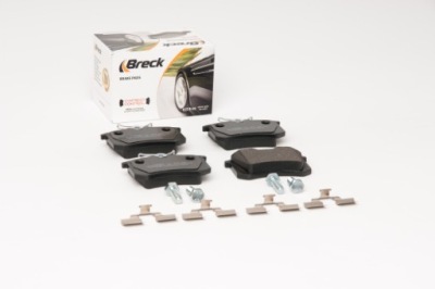 Гальмівні колодки ham задня breck audi a2 1.6 fsi 110km 81kw фото №1