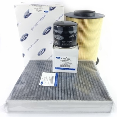 JUEGO ORIGINALES DE FILTROS FORD 1.5 1.6 ECOBOOST  