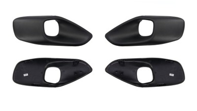 Решётка решётки рамки бампера противотуманной фары l+p citroen c3 c4 picasso 13- фото №1