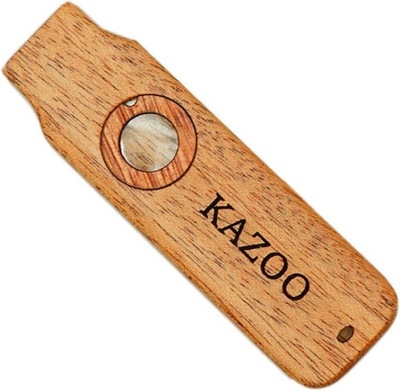 Drewniane instrumenty Kazoo przenośna drewniana harmonijka gitara