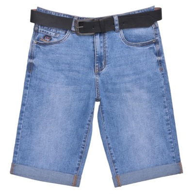 krótkie spodenki męskie jeans szorty bermudy XXL