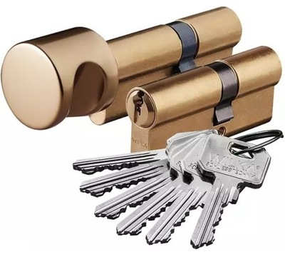 WILKA Wkładki drzwiowe 40/50 system jednego klucza zestaw komplet wkładek