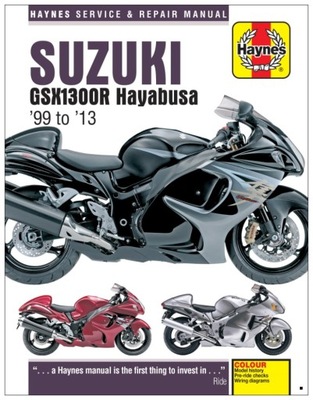 SUZUKI GSX1300 R HAYABUSA (1999-2013) ИНСТРУКЦИЯ РЕМОНТА HAYNES 24H фото