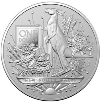 Australia 1$ RAM New South Wales 1oz Ag.999 2022