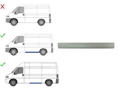 FIAT DUCATO 2002-2006 UMBRAL IZQUIERDA  