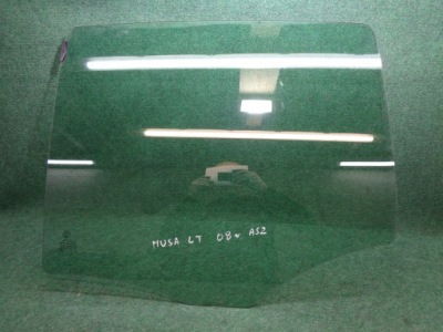 Стекло дверь lancia musa fiat idea 2003- левая задняя задняя as2 rocznik 2008r. фото №1