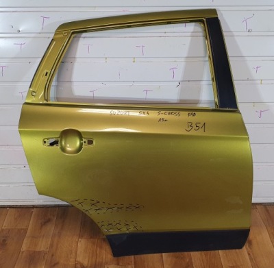 Розпродаж двері suzuki sx4 s-cross 2013- двері задні праве фото №1