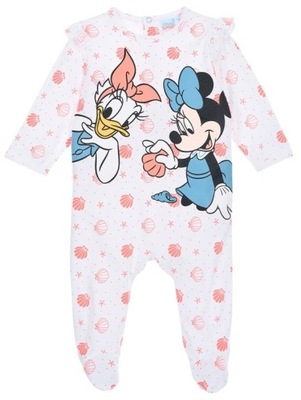 Śpioszki dziewczęce Disney baby - Minnie Mouse i Daisy r.67 cm