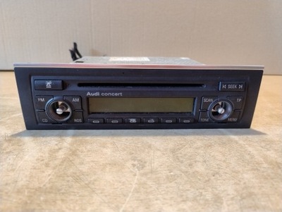 Радіо audi concert audi a4 b7 хром 8e0035186aa фото №1