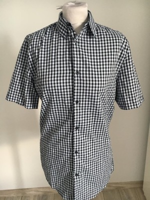 H&M koszula w kratkę slim fit S/170/92A