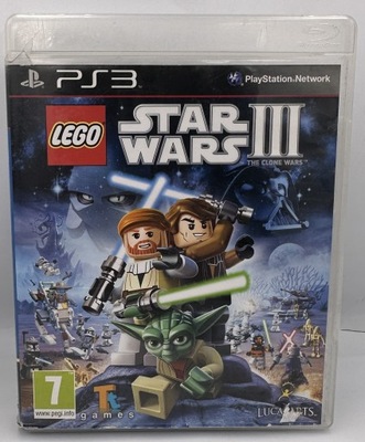 Gra LEGO STAR WARS III 3 THE CLONE WARS PlayStation 3 PS3