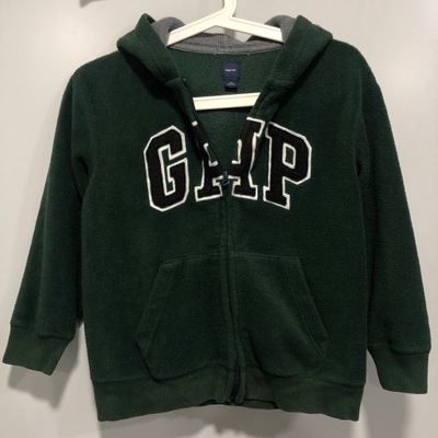 GAP Kids Zielona Bluza Kaptur 8 / 9Y