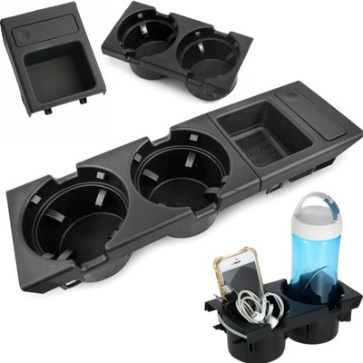 SOPORTE AL BEBIDAS BMW E46 CUPHOLDER AL VASOS CAJAS KAWE MONETNIK GUANTERA  