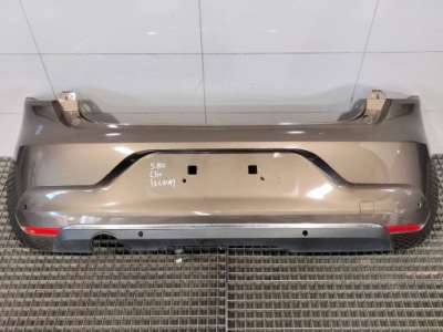 Бампер задний  хром диффузор накладка tecnm renault clio v hb фото №1