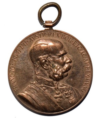 Medal Austrowęgry cesarz Franciszek Józef Signum Memoriae 1898