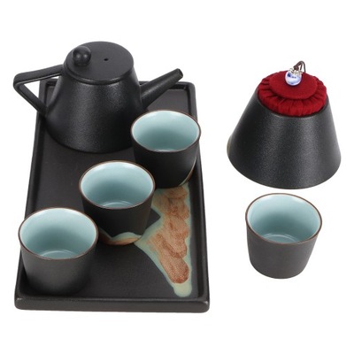 Zestaw herbaty Kung Fu ręcznie robiony ceramiczny
