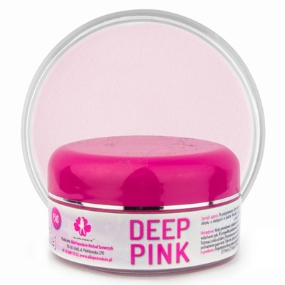 Proszek akrylowy paznokci zdobień DEEP PINK 15g